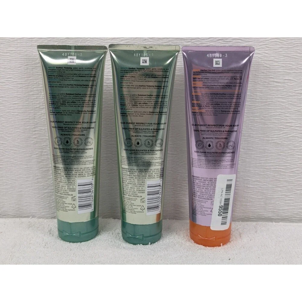 L'Oreal Paris - Ever Pure Sulfate Free - Thickening & Frizz Conditioner - 3 Pack
